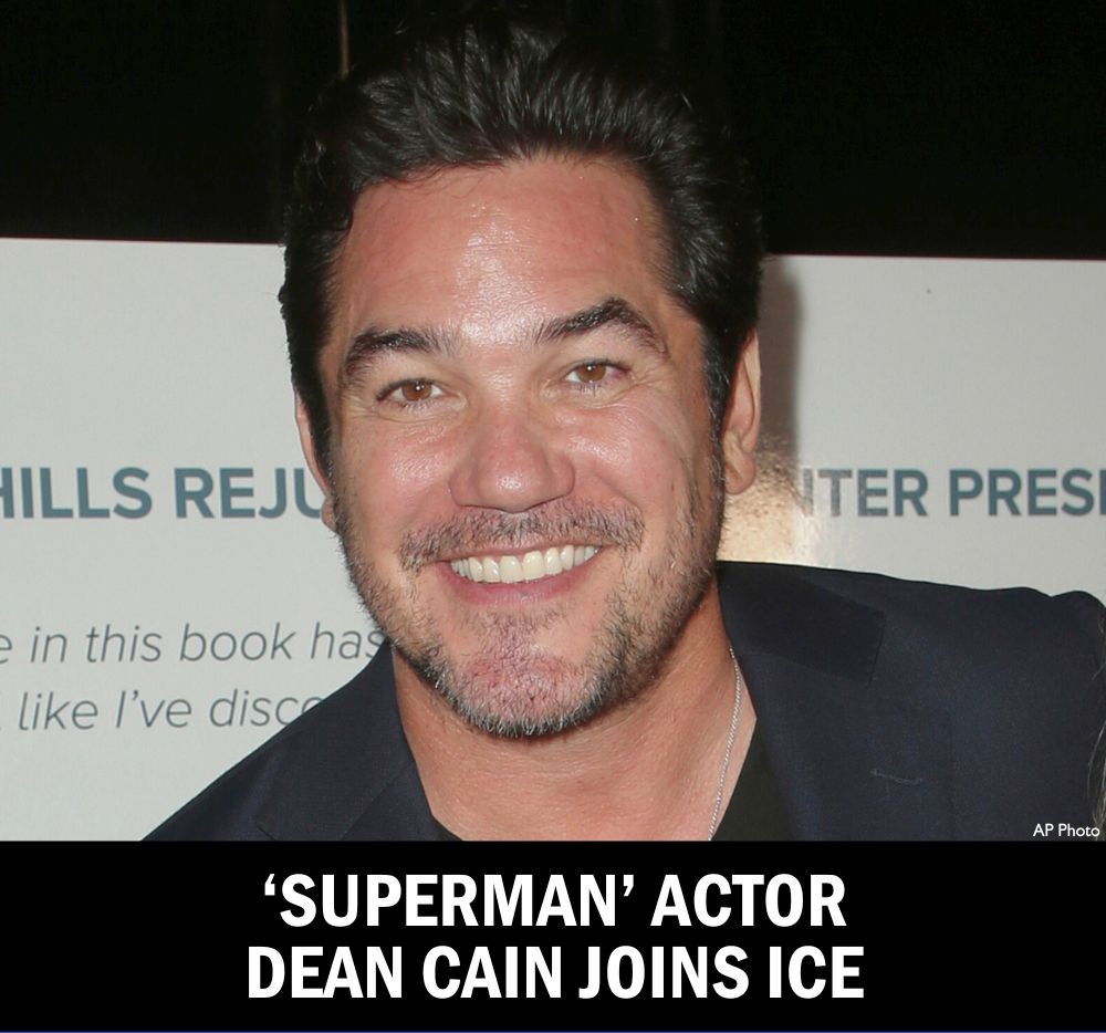 ‘Superman’ Actor Dean Cain Joins ICE