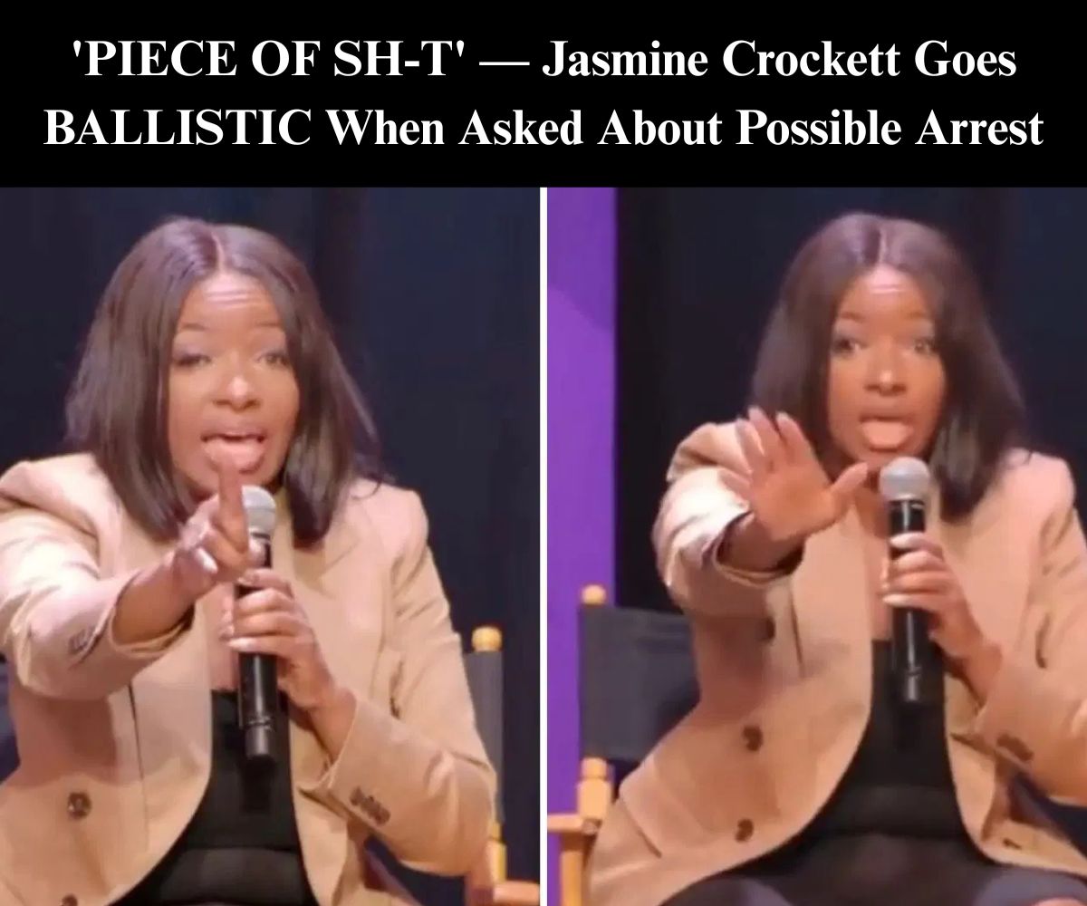 Jasmine Crockett Calls Trump ‘A Piece of Sh*t’ In Obnoxious Rant