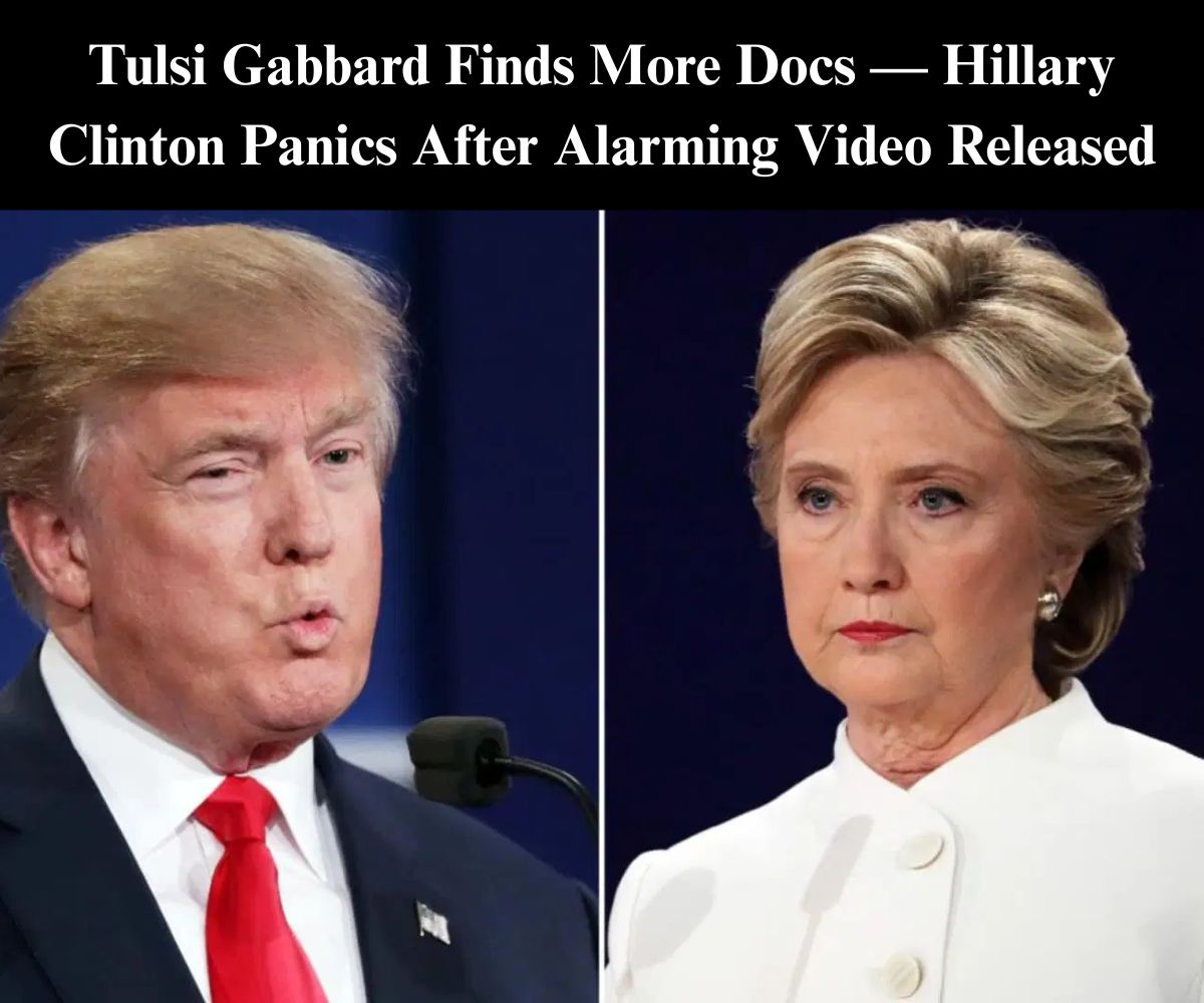 Gabbard Names Hillary Clinton In Another ‘Russigate’ Stunner