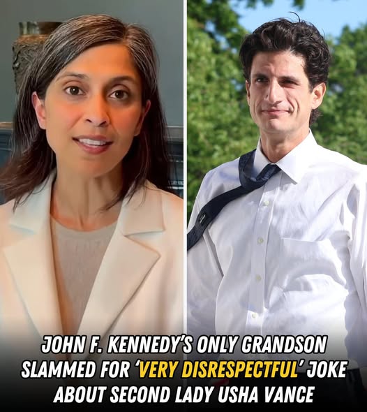 JFK’s grandson sparks criticism after making a joke about Second Lady Usha Vance