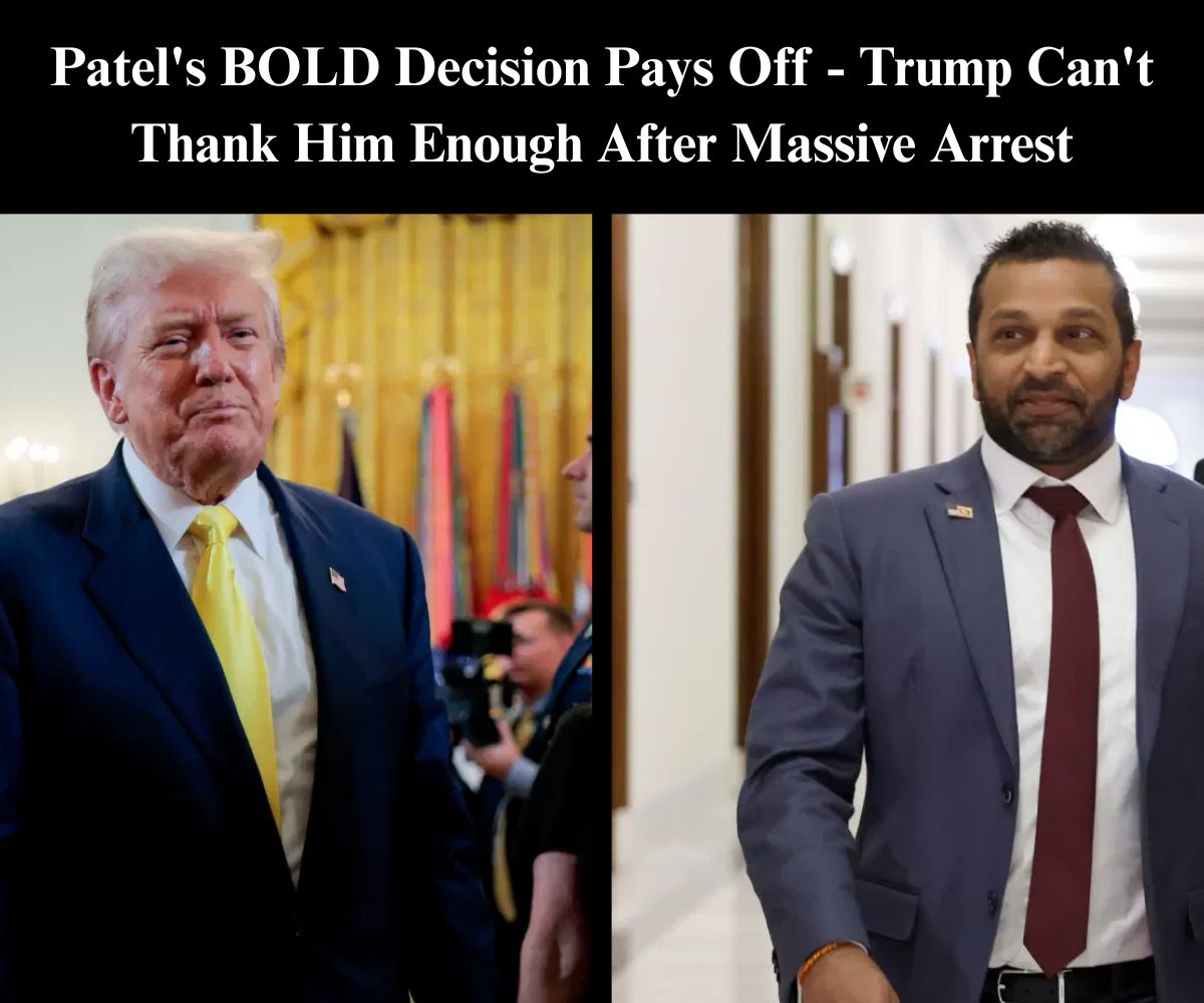 Patel Celebrates 200 Days Of FBI Arrests, Drug Seizures, And Child Rescues