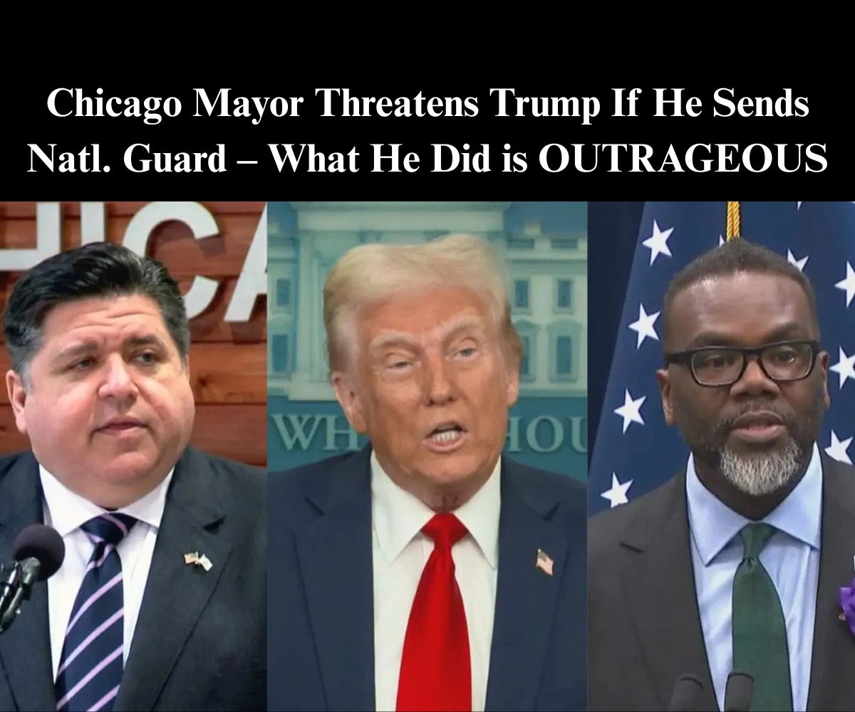 Chicago Mayor Says City Will ‘Rise Up’ If Trump Sends Natl. Guard