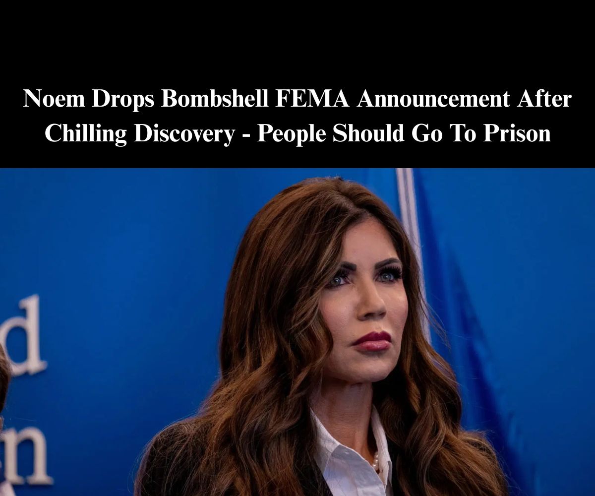 Noem Dismisses Dozens of FEMA Staff After Major Cybersecurity Failure