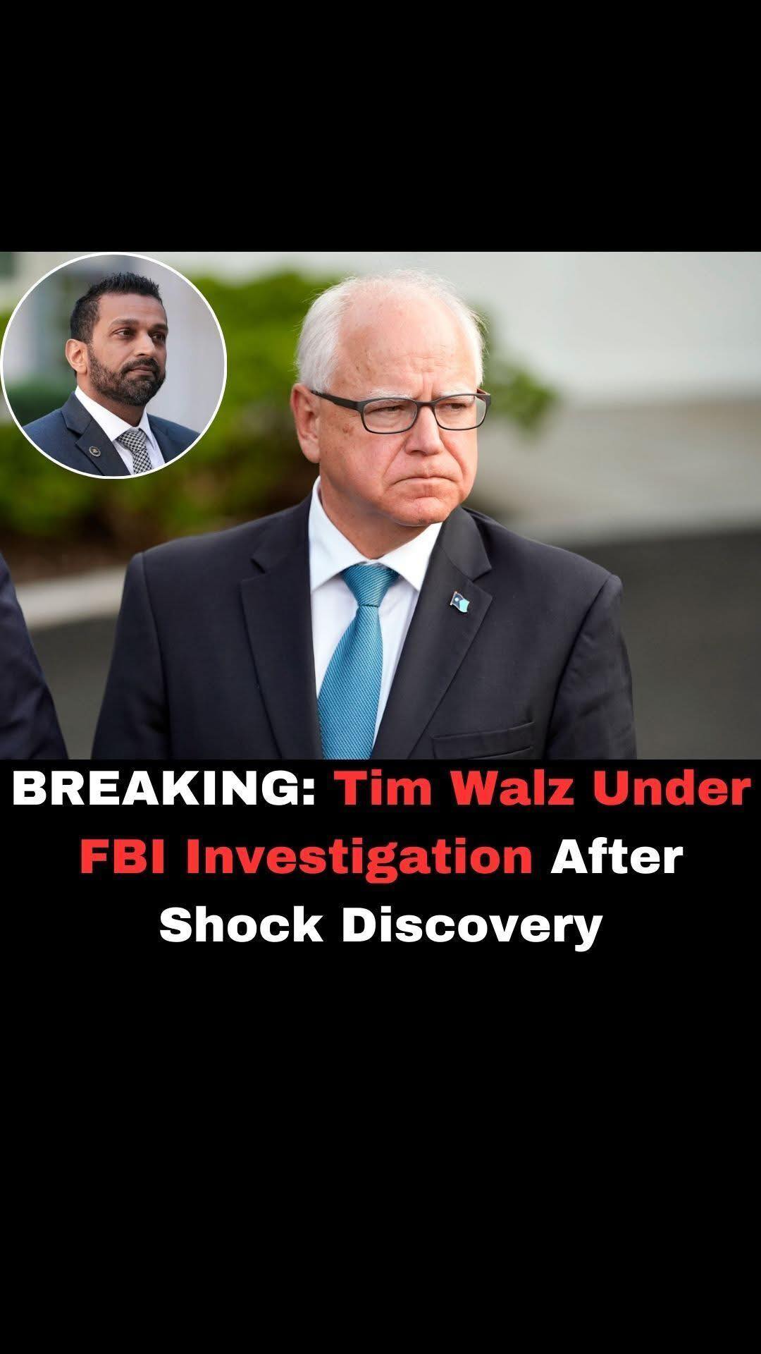 Minnesota Governor Tim Walz Responds After FBI Fraud Probe Targets Housing Program