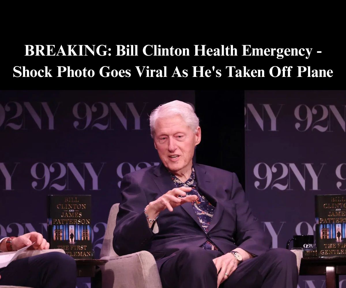 Bill Clinton Spotted In Public With Portable Defibrillator