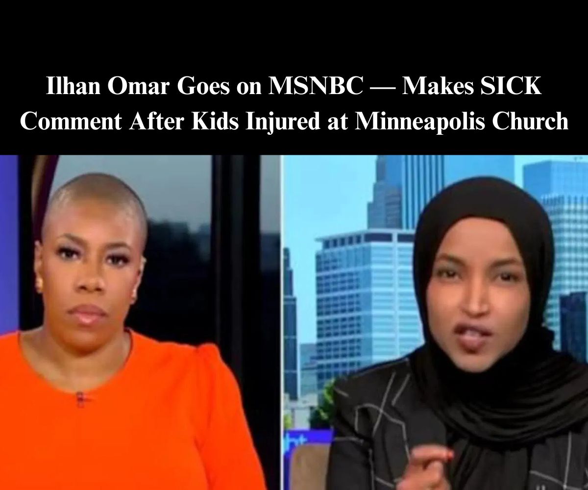 Ilhan Omar Reacts to the Catholic School Shooting in Her Minnesota District