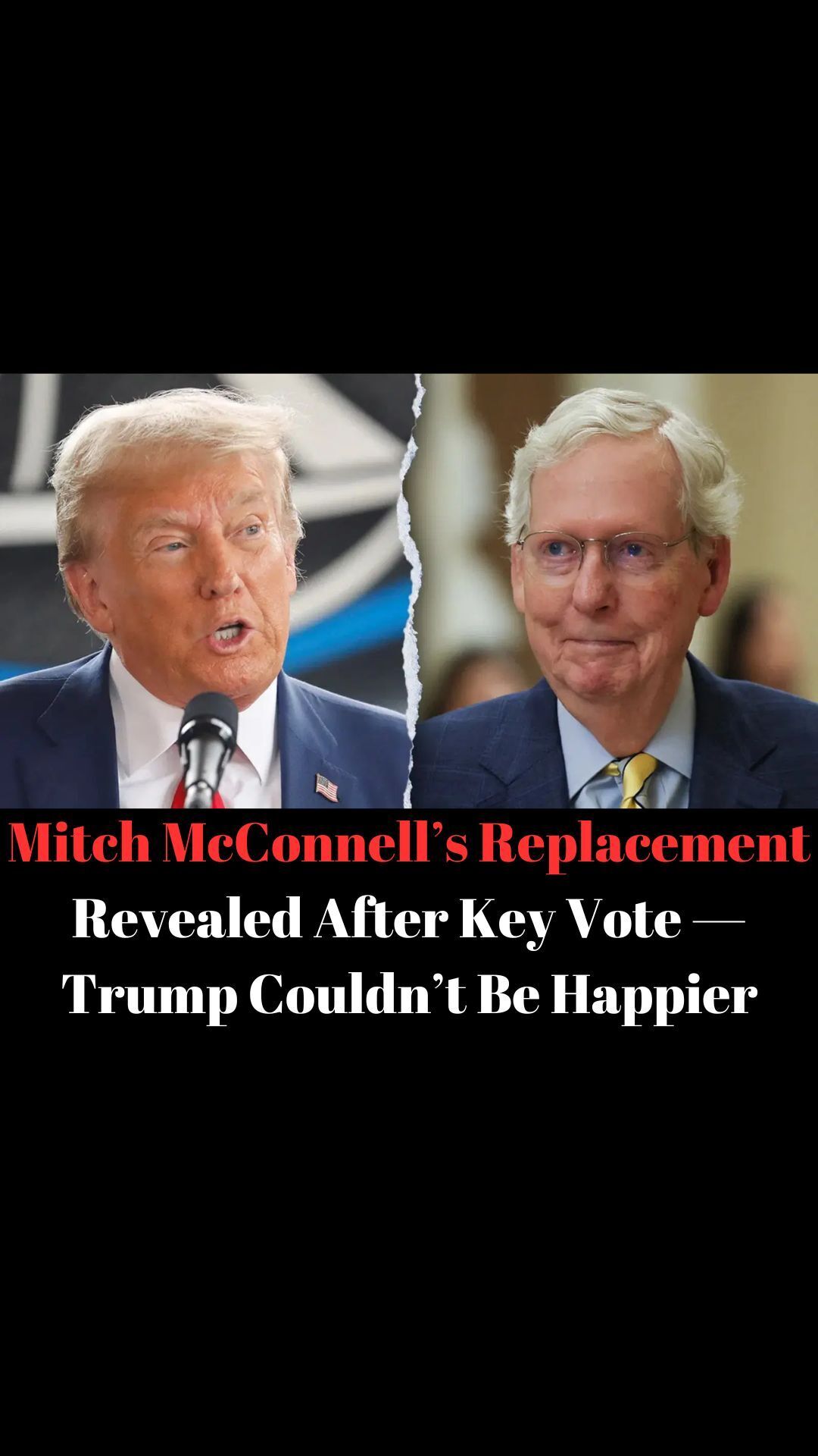 Efforts To Replace Mitch McConnell Hits A Speedbump