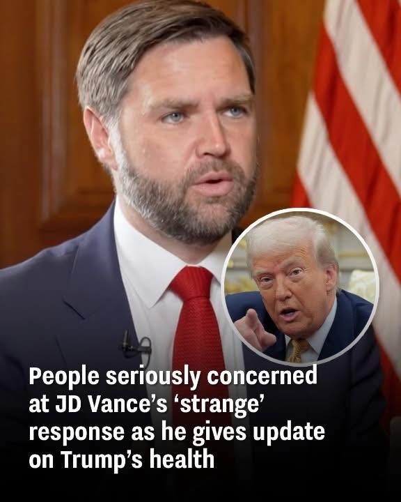 Unusual Response: JD Vance’s Trump Health Update Sparks Debate