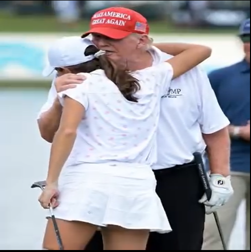 Kai Trump’s reaction after her grandpa got shot