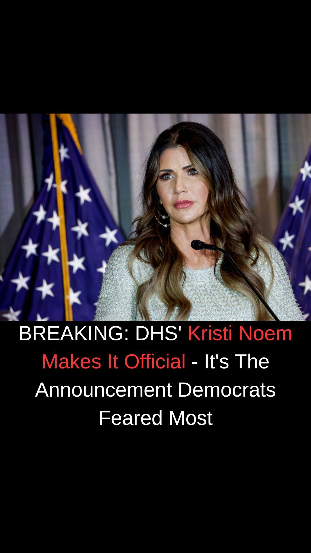 DHS Boss Noem Formally Announces Major ICE Surge In Chicago