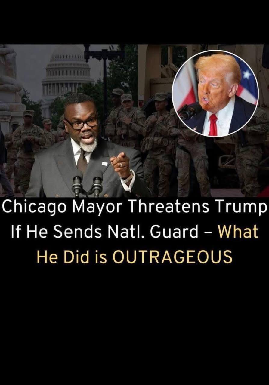 Chicago Mayor Vows City Will “Rise Up” if Trump Deploys National Guard