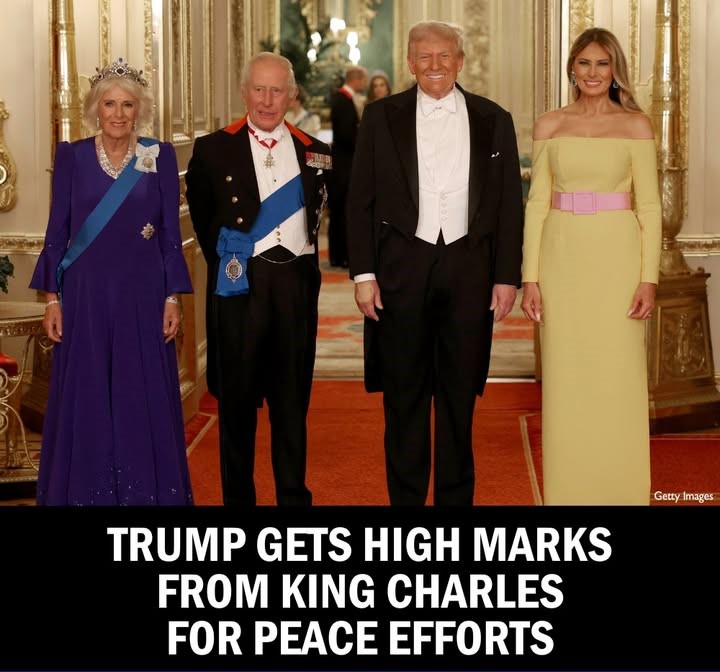 Trump Gets High Marks From King Charles for Peace Efforts