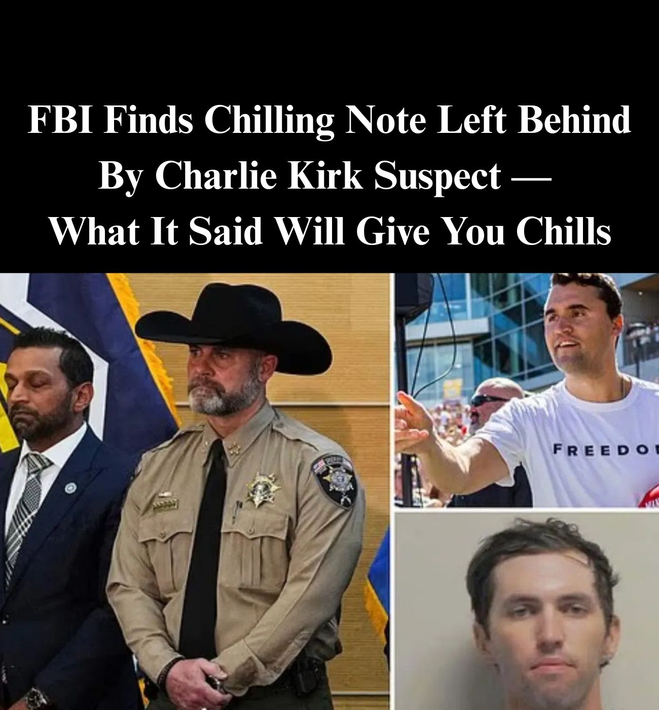 FBI Finds Chilling Note Reportedly Left Behind By Tyler Robinson