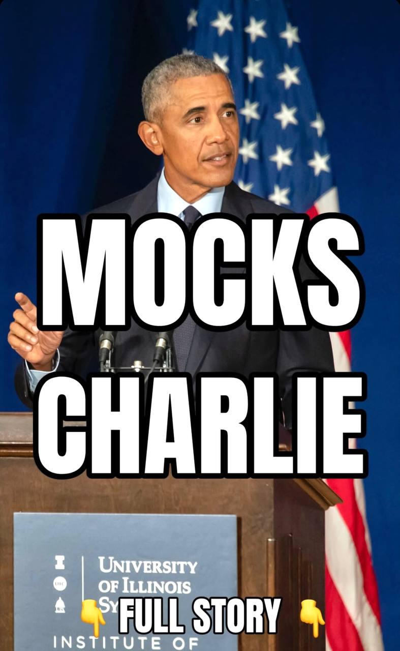 Obama Uses Charlie Kirk’s Death To Attack Donald Trump