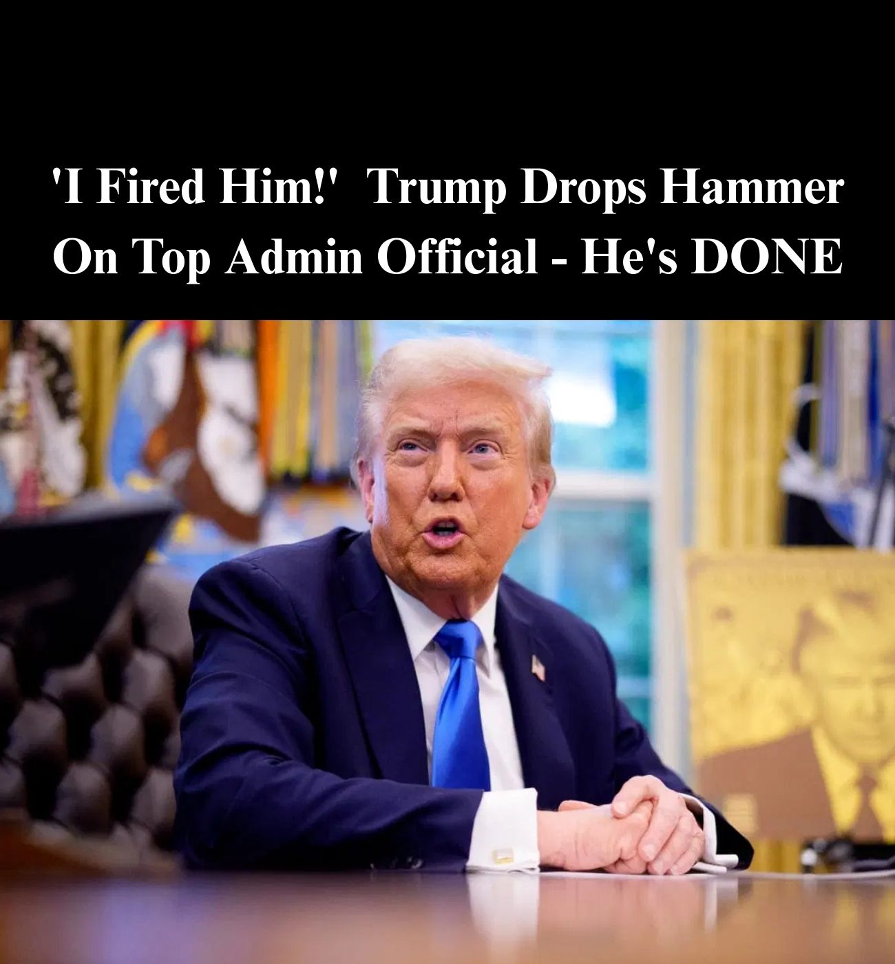 Trump Says He ‘Fired’ U.S. Attorney Over Letitia James Case
