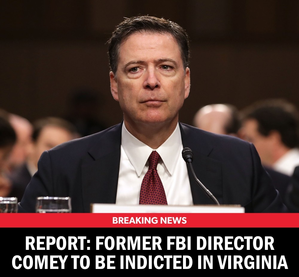 Report: Former FBI Director Comey to Be Indicted in Virginia