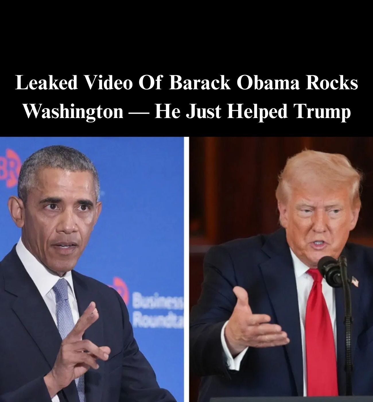 Obama Gets Involved Again After Latest Trump Announcement