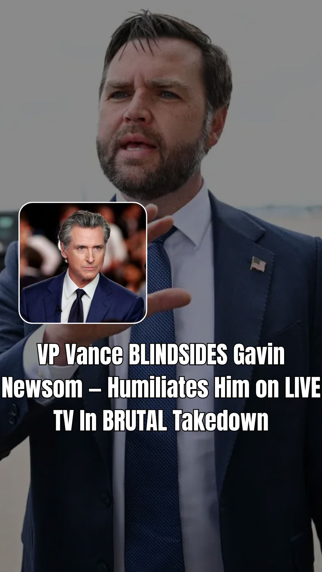 JD Vance Torches Newsom in Fiery Immigration Speech