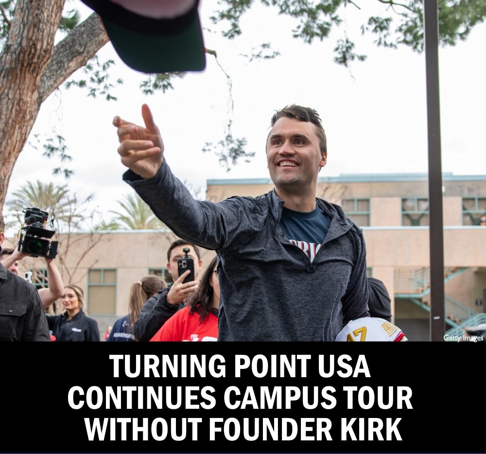 Turning Point USA Continues Campus Tour Without Founder Kirk
