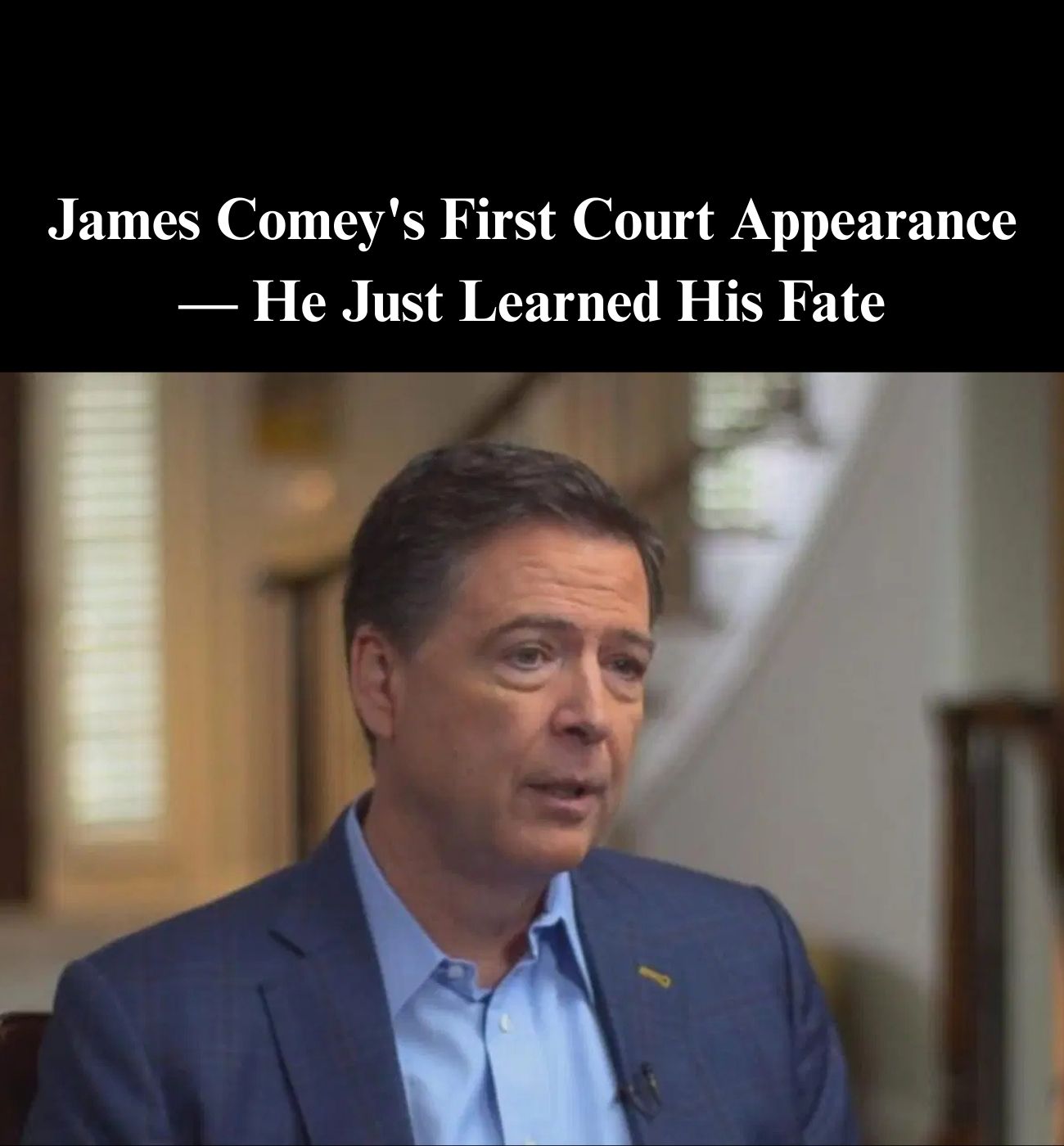 DOJ Releases Update Following James Comey’s Indictment