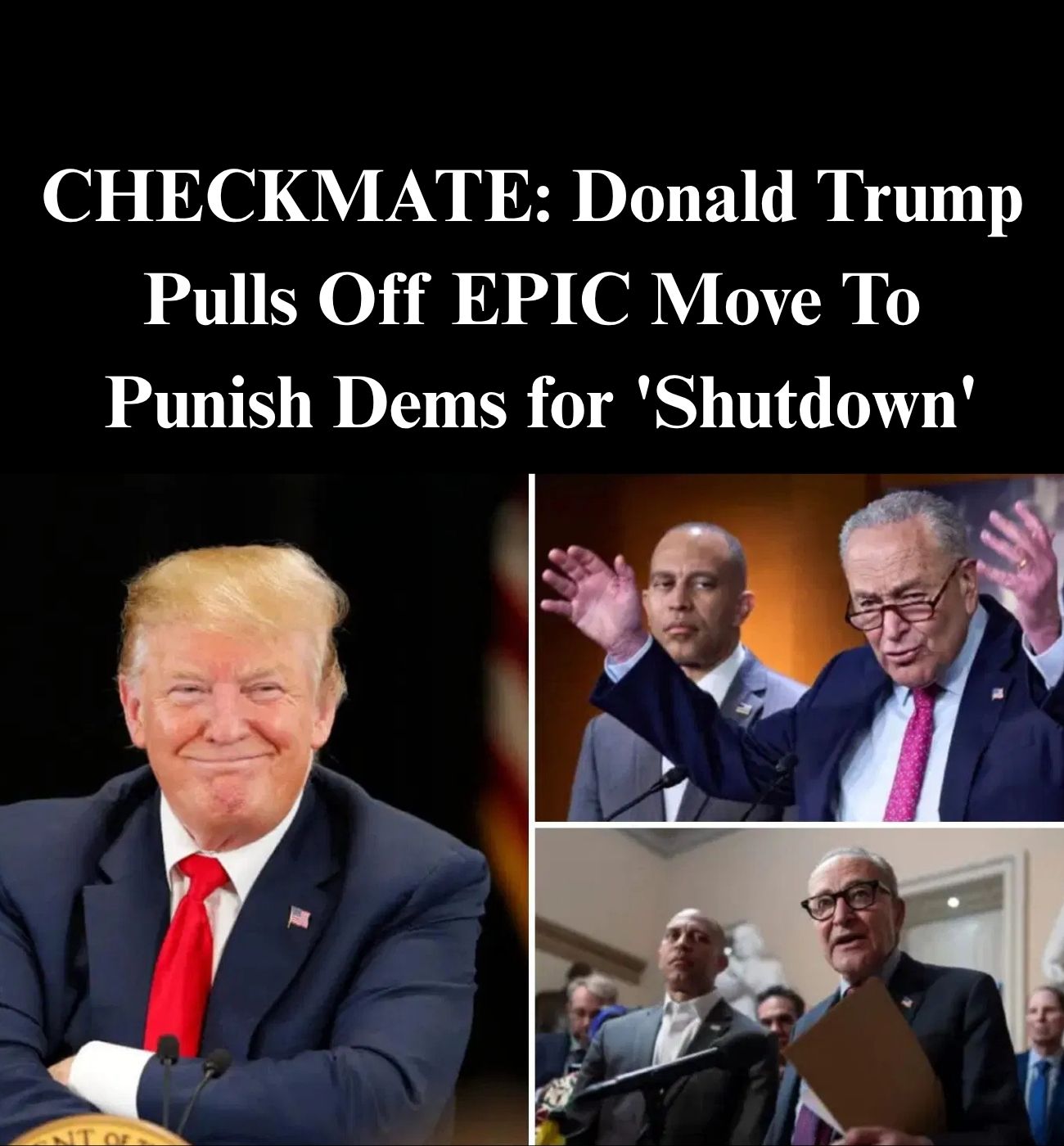 White House Warns of Mass Layoffs if Democrats Force Shutdown