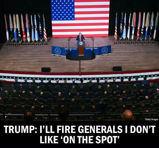 Trump: I’ll Fire Generals I Don’t Like ‘On the Spot’