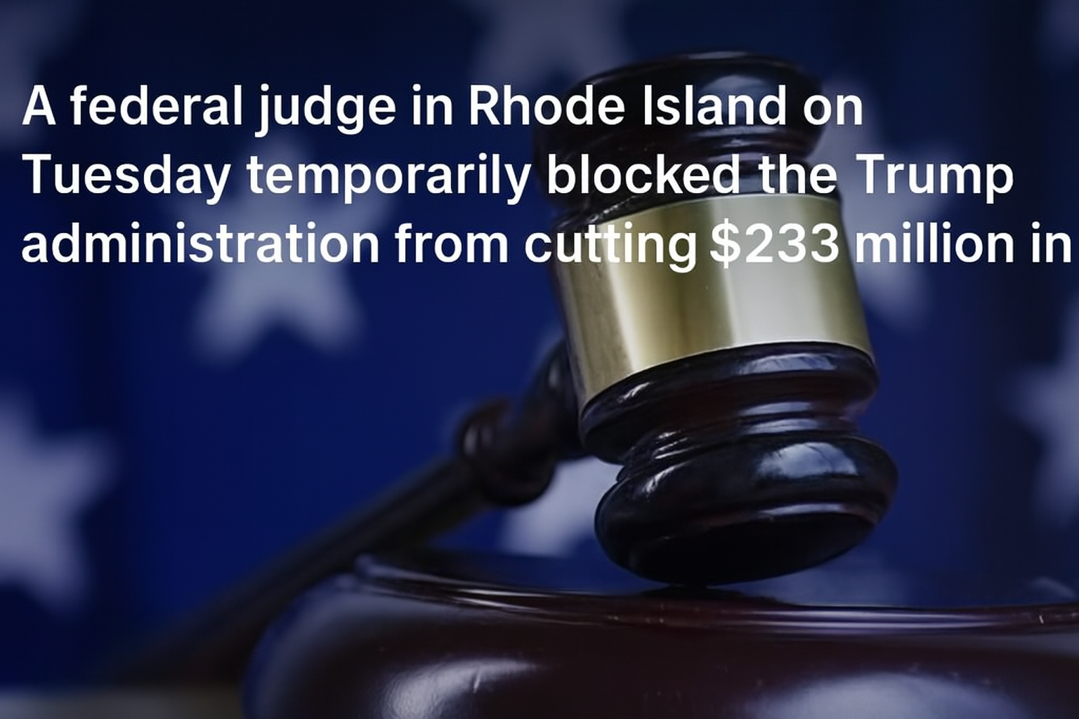 Judge Bars WH From Cutting Dem States’ Counterterrorism Funds
