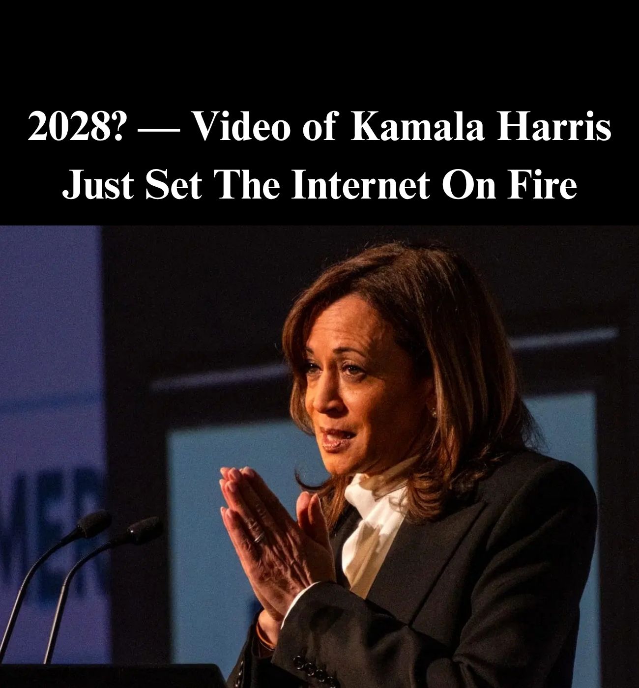 Kamala Harris Reveals 2028 Plans In Head-Turning Interview