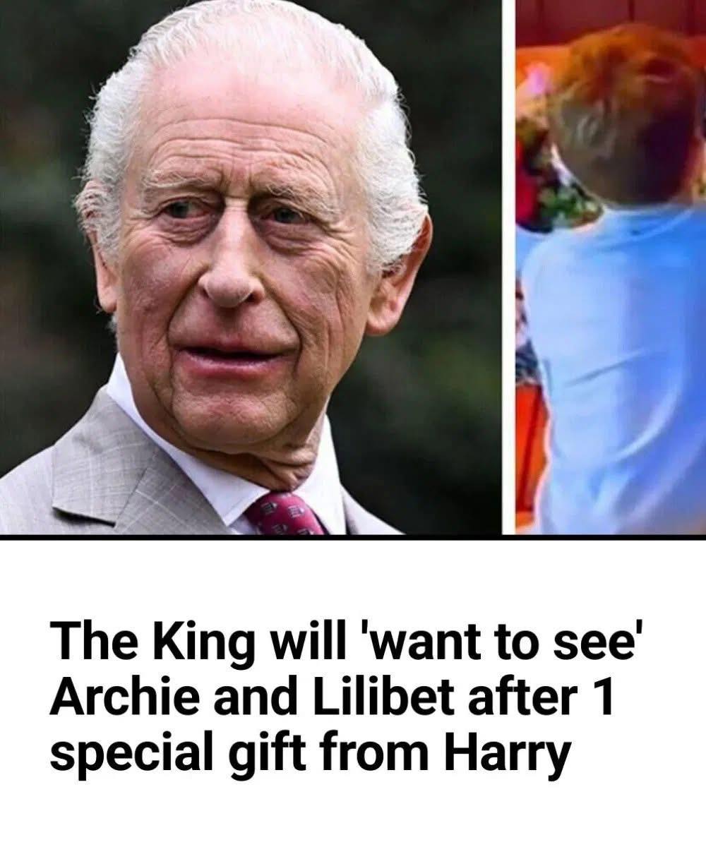 King Charles will ‘want to see’ Archie and Lilibet after 1 special gift from Prince Harry