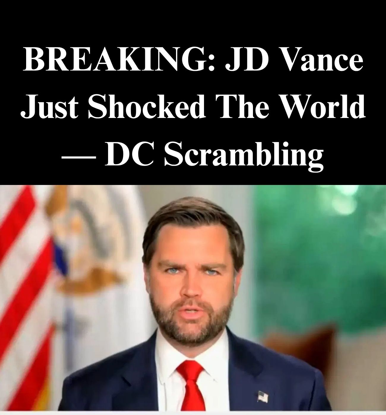 Vance Calls Out Schumer For Big Flip-Flop Over Govt. Shutdown