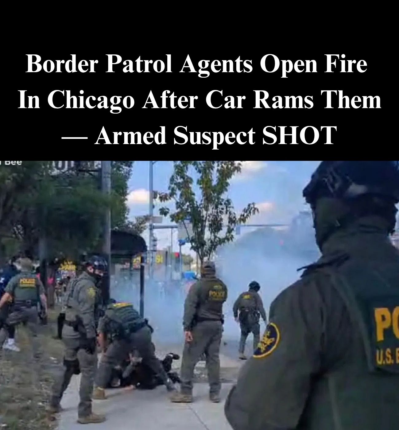 Chicago PD Ordered to Ignore Border Patrol Agents Trapped By Violent Mob