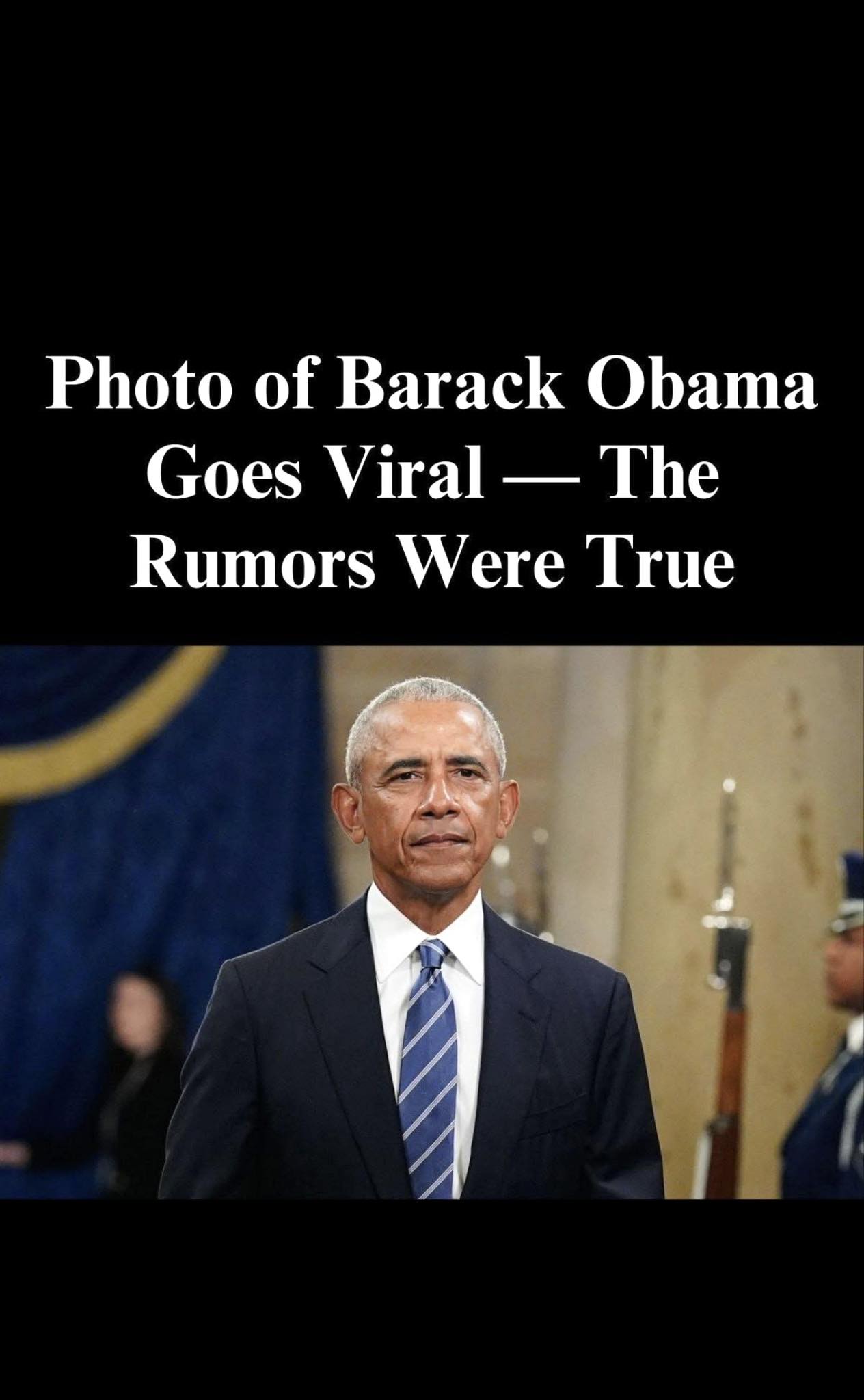 Photo Of Barack Obama In DC Goes Viral