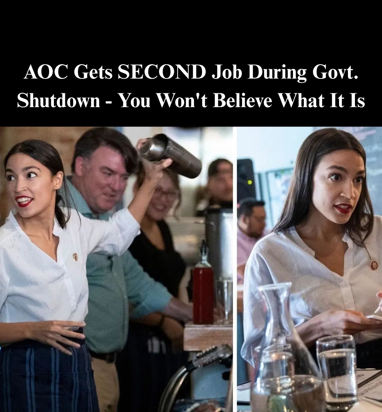 Ocasio-Cortez Keeps Busy During Shutdown With Bizarre New Role