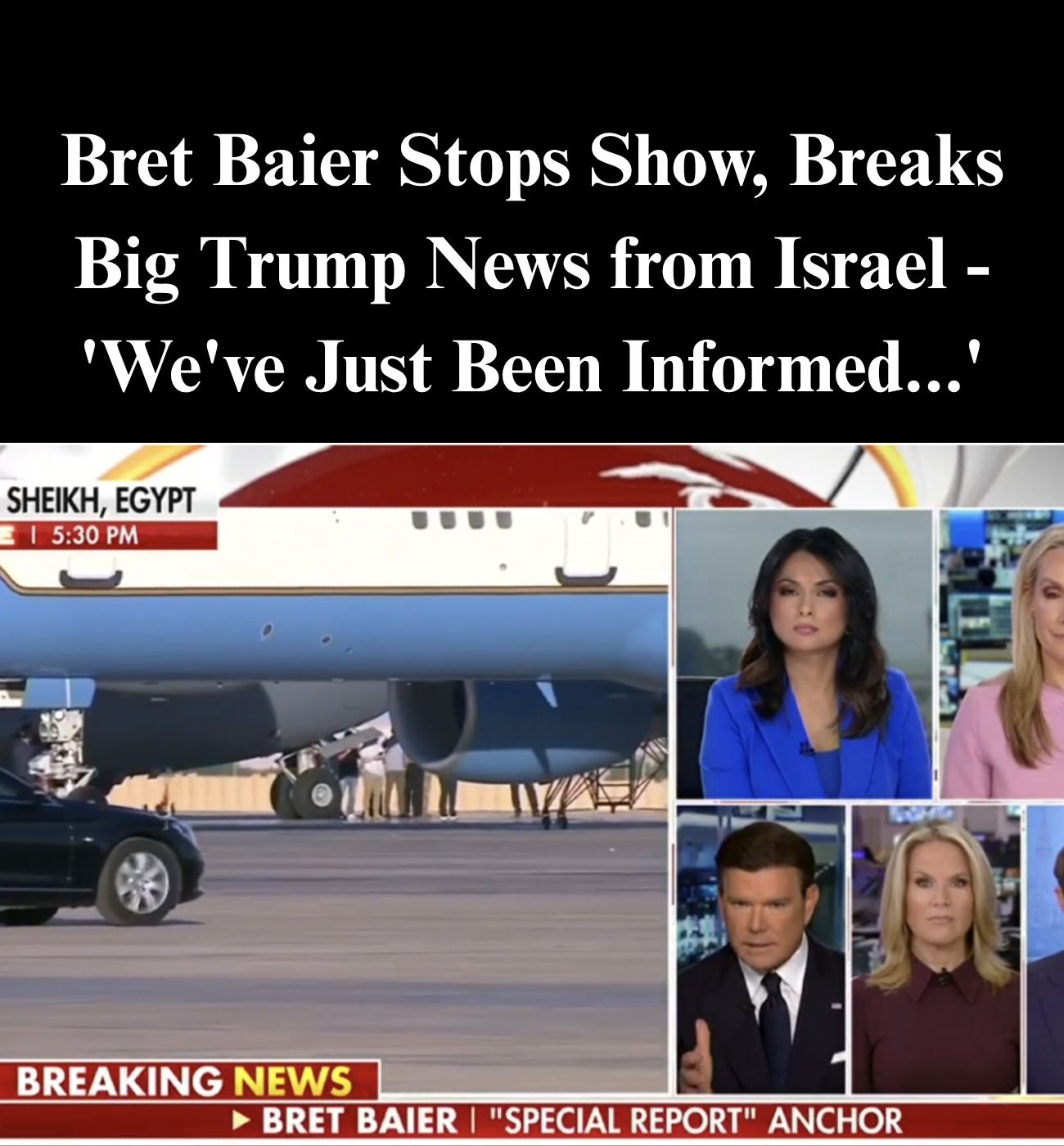 Baier Praises Trump As Final Living Hostages Released Amid Israel-Palestine Deal