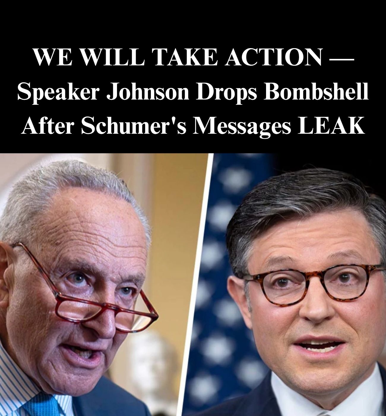 Johnson Reveals Real Reason Schumer’s Keeping Govt. Shutdown
