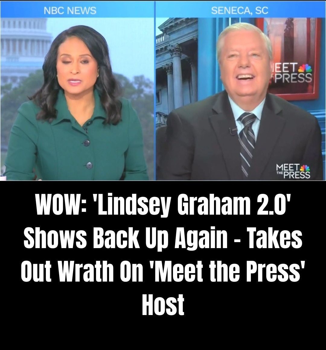 Lindsey Graham 2.0 Shows Up Again, This Time To Torment NBC’s Kristin Welker