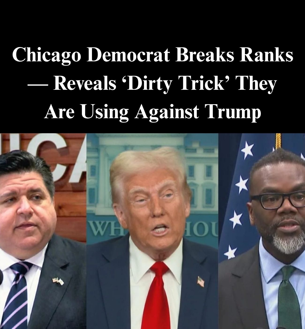 Chicago Dem Rips City Leaders, Praises Trump’s Law Enforcement Effort