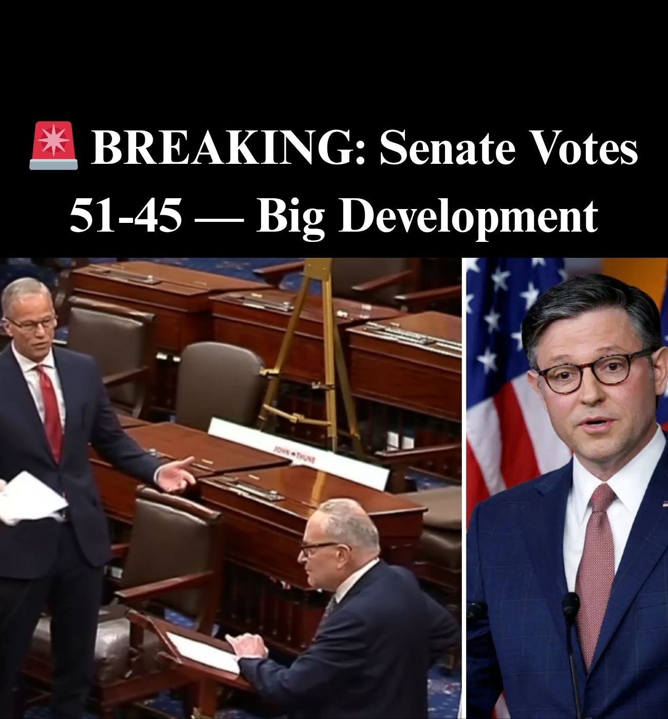 Senate Democrats Block GOP Plan To End Shutdown for 10th Time