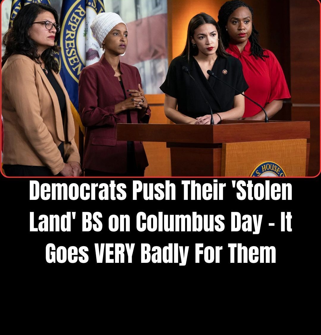Democrats Try the ‘Stolen Land’ Schtick on Columbus Day And It Doesn’t Go Well For Them