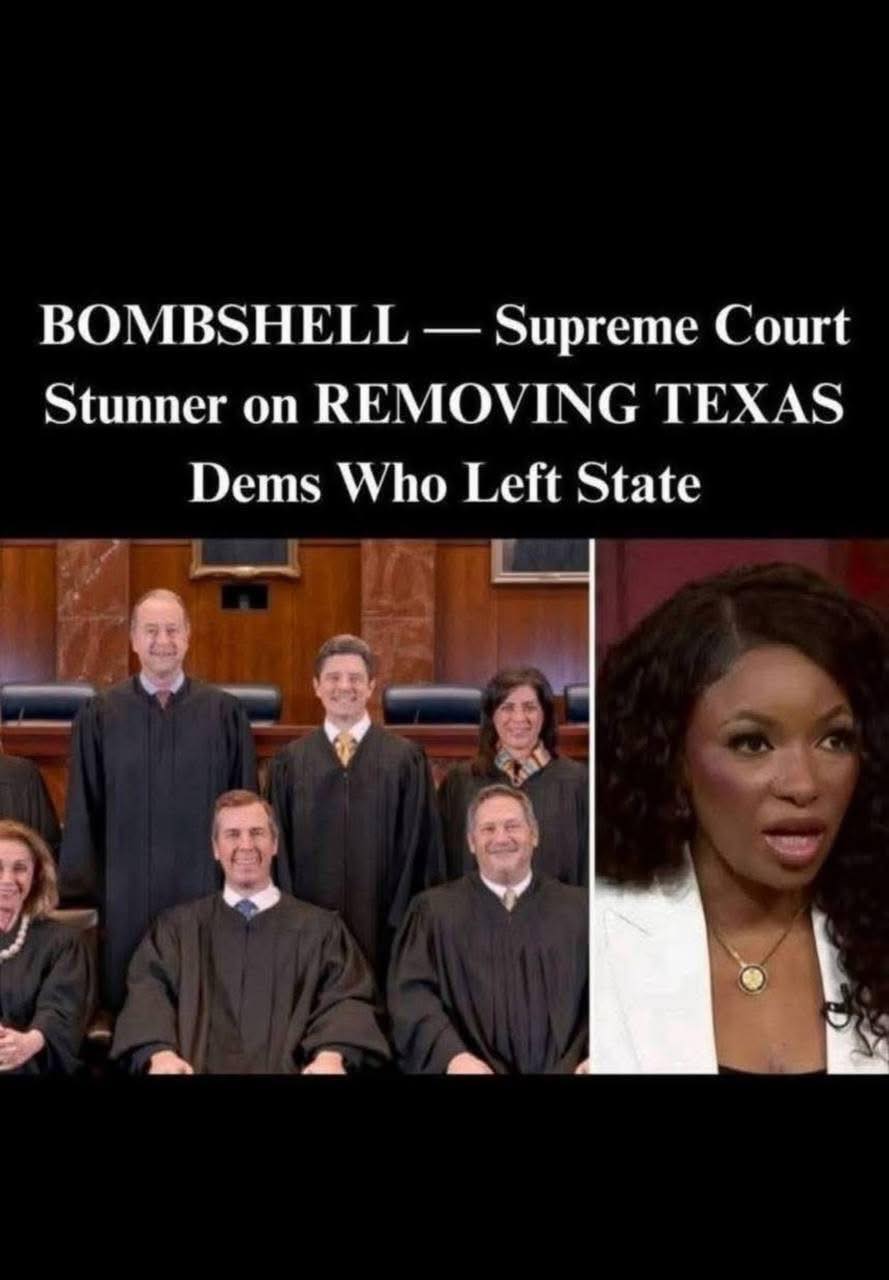 Texas Supreme Court Takes Up Case To Remove Democrats Who Fled State