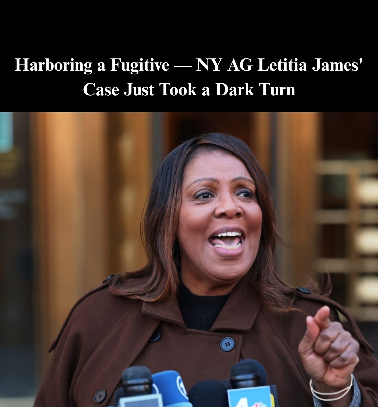 Indicted Letitia James Reportedly Housing ‘Fugitive’ Relative In Va. Home
