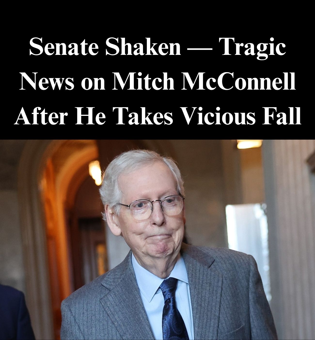 Mitch McConnell Falls Again, Leaving His Senate Future In Doubt