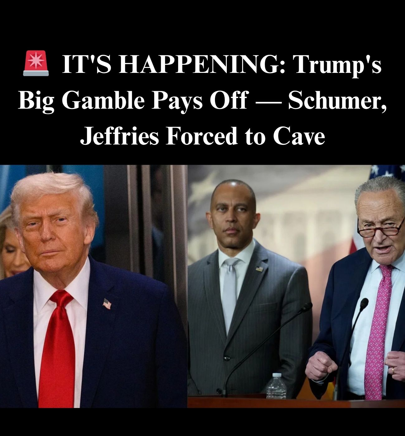 Americans Rip Democrats For Clinging to ‘Schumer Shutdown’
