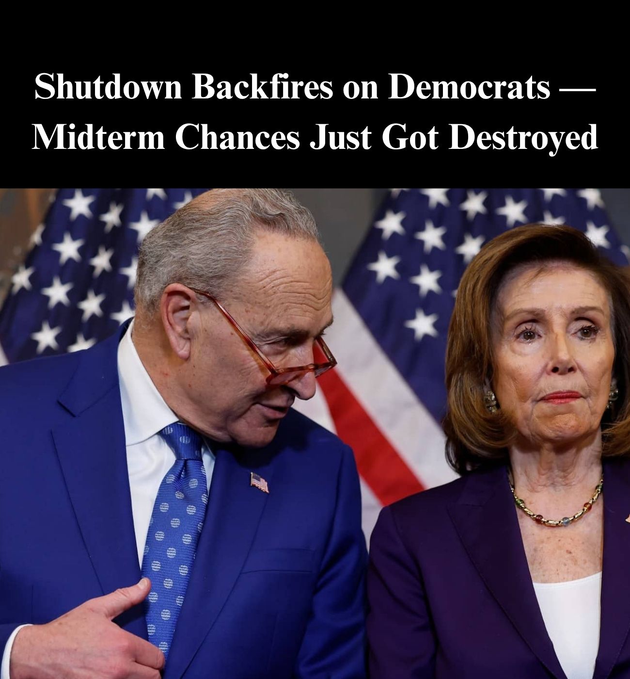 ‘Schumer Shutdown’ Going Worse For Dems, Better for Trump: CNN