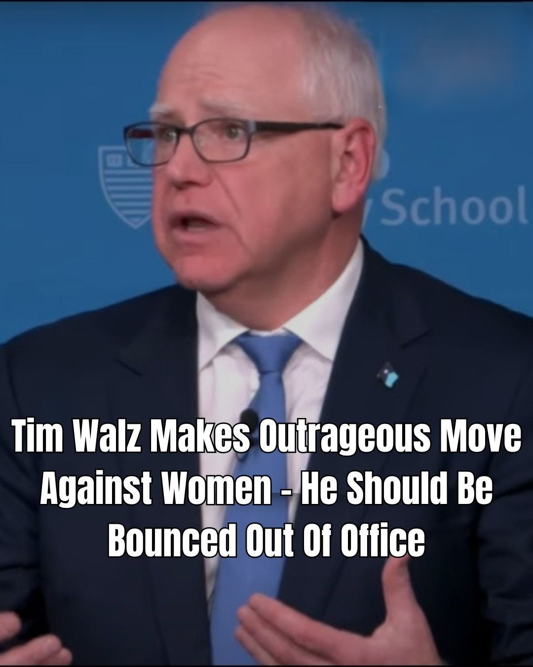 If You’re A Woman In Minnesota, Tim Walz Just Reaffirmed He Doesn’t Care About You