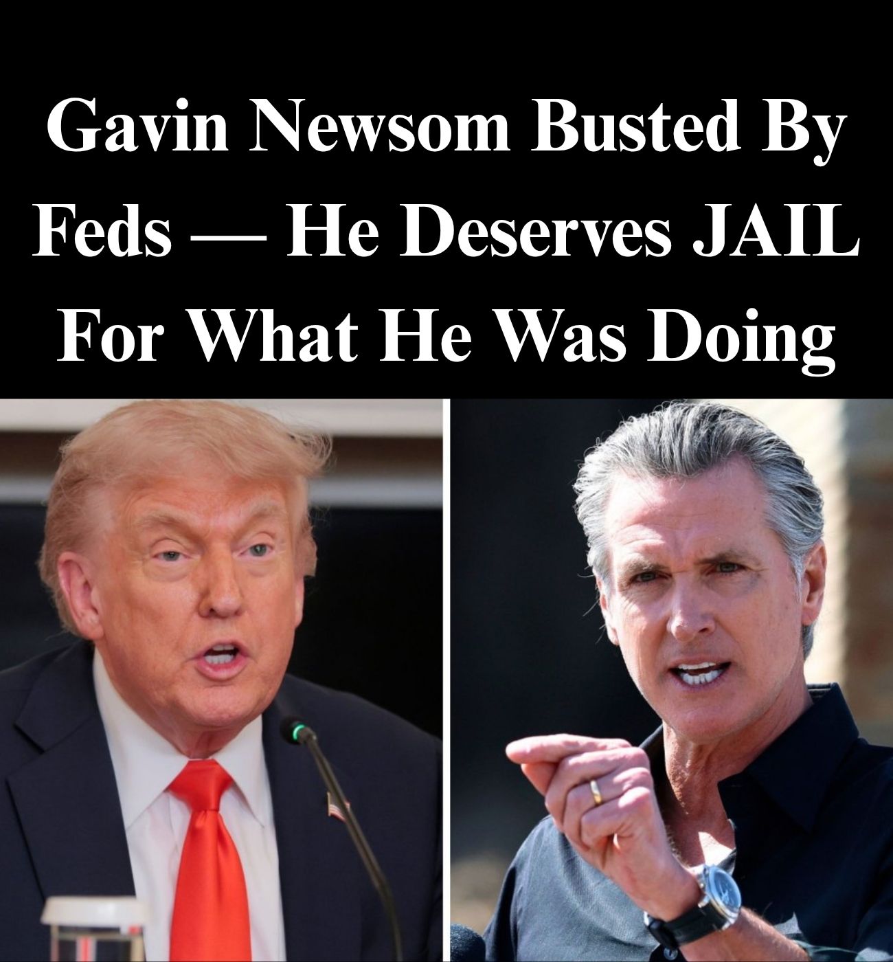 Newsom Threatens Trump Over Possible Natl. Guard Deployment to San Francisco
