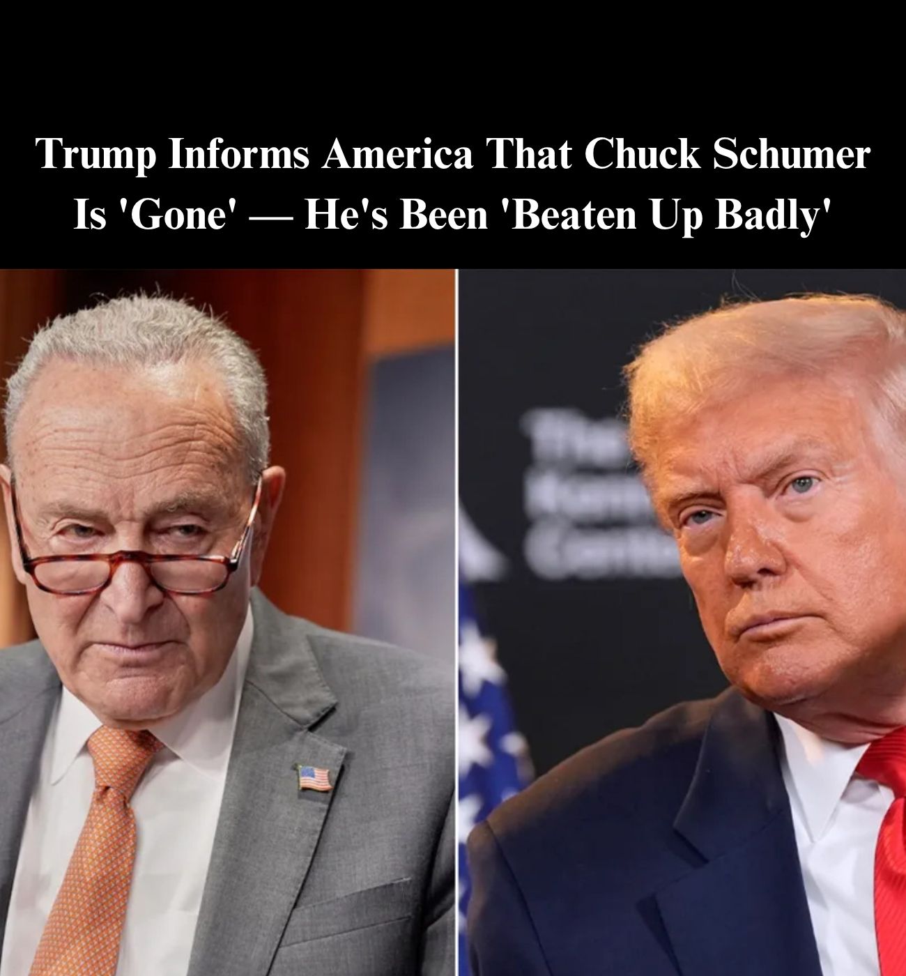 Trump Accuses Schumer, Dems of ‘Holding Government Hostage’ Amid Shutdown