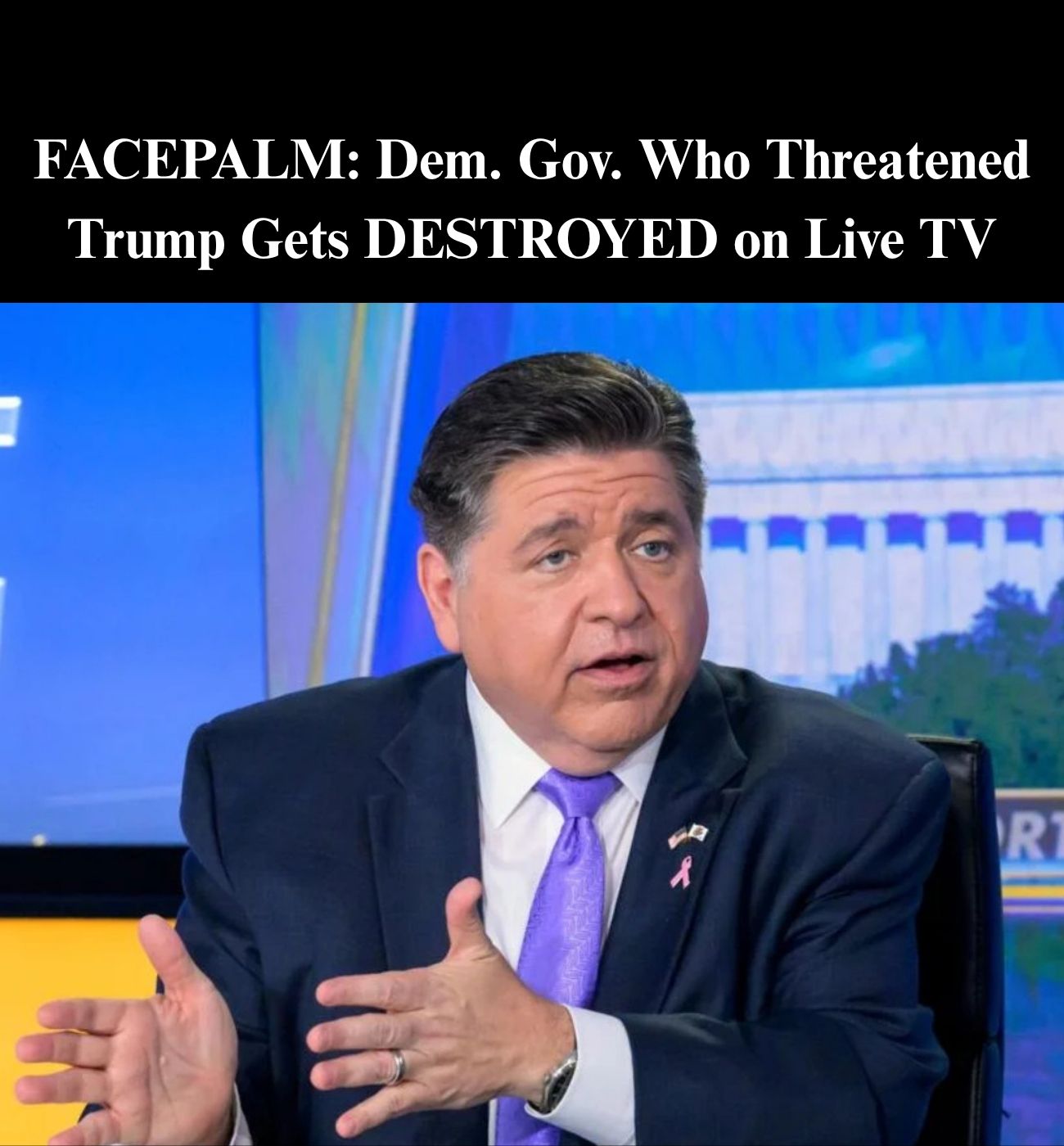 Pritzker’s Crime Claims Collapse When He’s Confronted With FBI Data