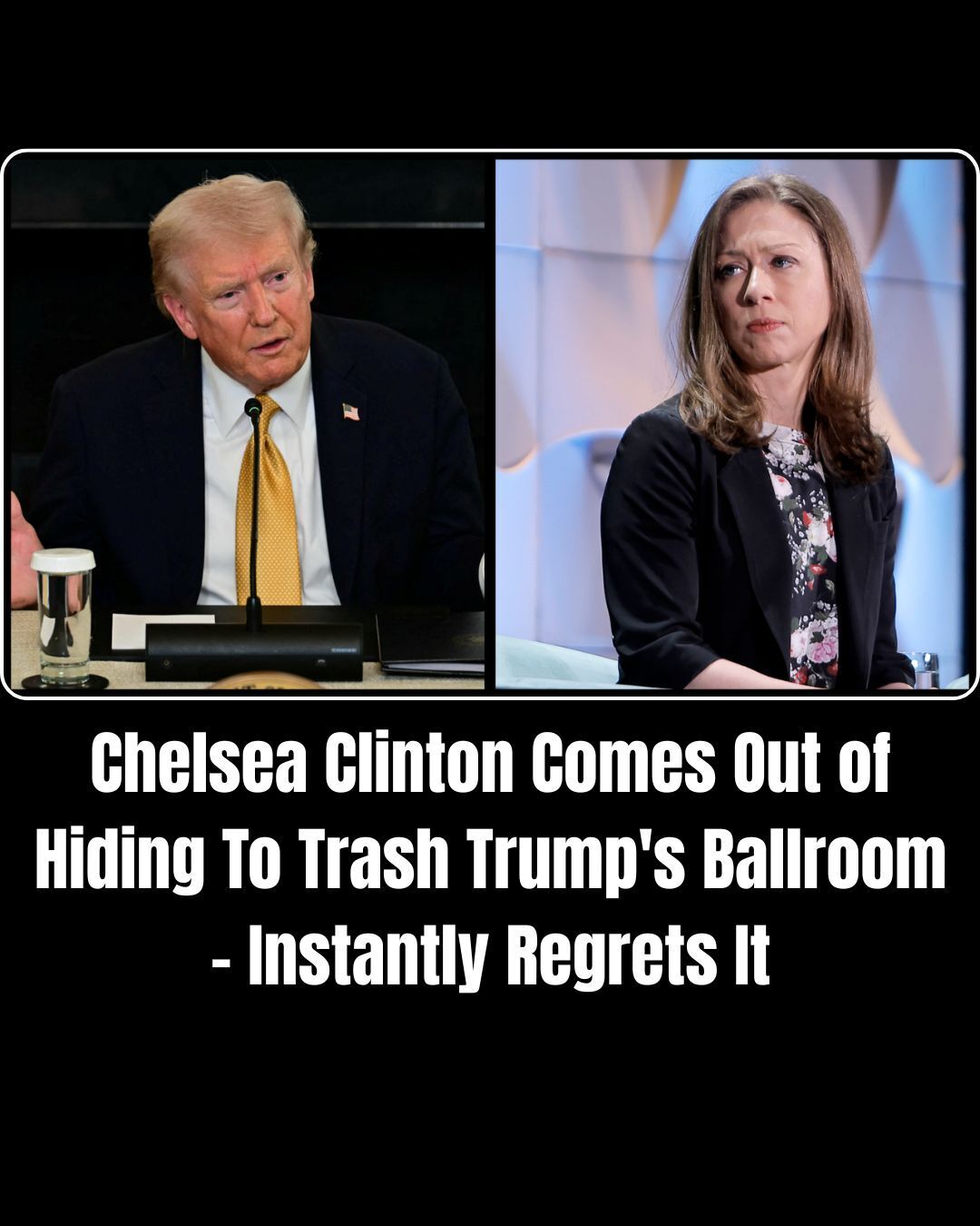 Chelsea Clinton Slams Trump For ‘Wrecking Ball’ Renovations At White House