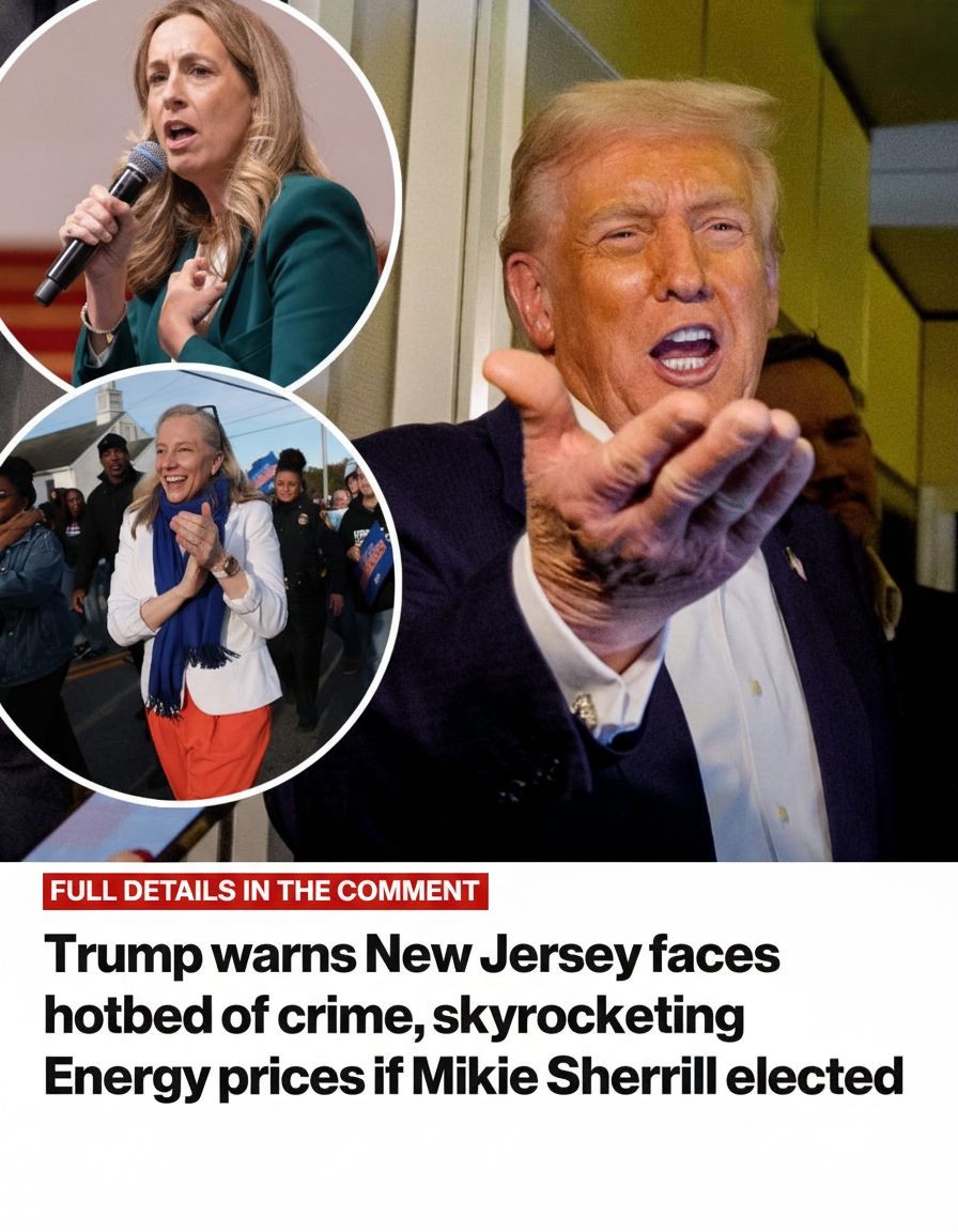 Trump: New Jersey Could Become “Hotbed of Crime” if Sherrill Wins
